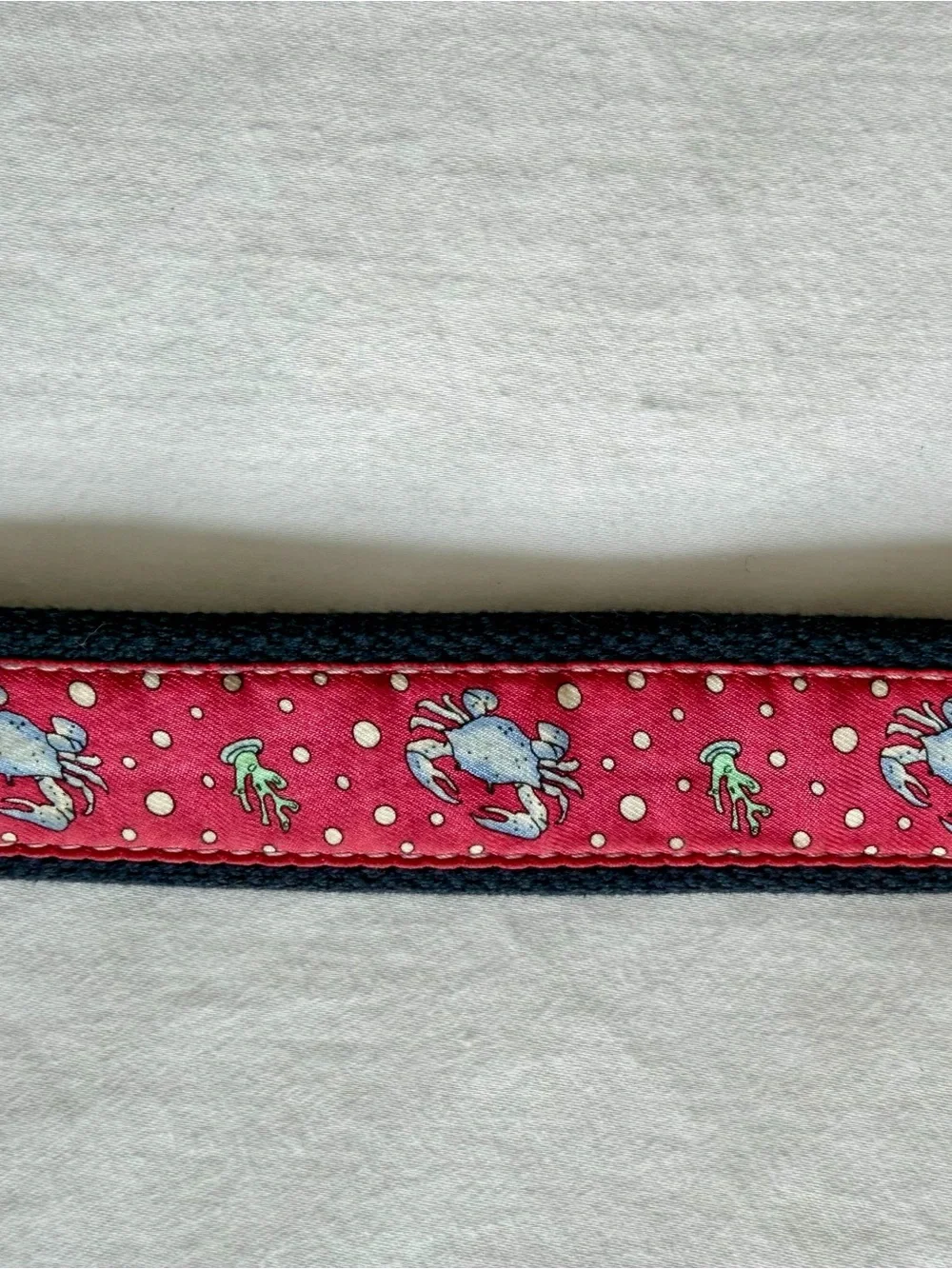 Vineyard Vines Pink Crab & Jellyfish Belt